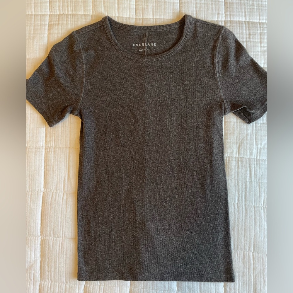 Everlane Pima ‘The Luxe Rib Crew’